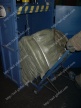 Сompressed bags of sawdust. (HBP-8 Press)